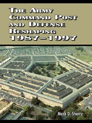 cover image of The Army Command Post and Defense Reshaping, 1987-1997